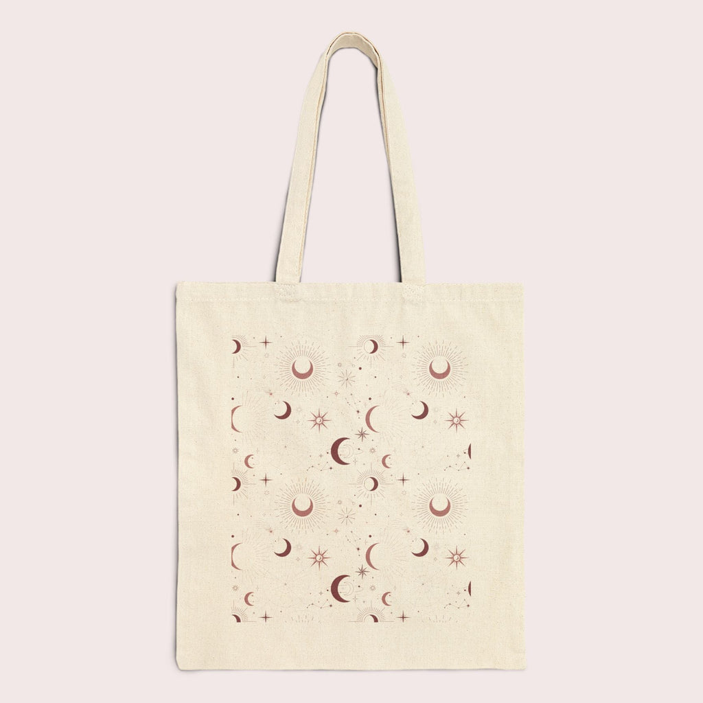 Celestial Whispers Cream Tote Bag