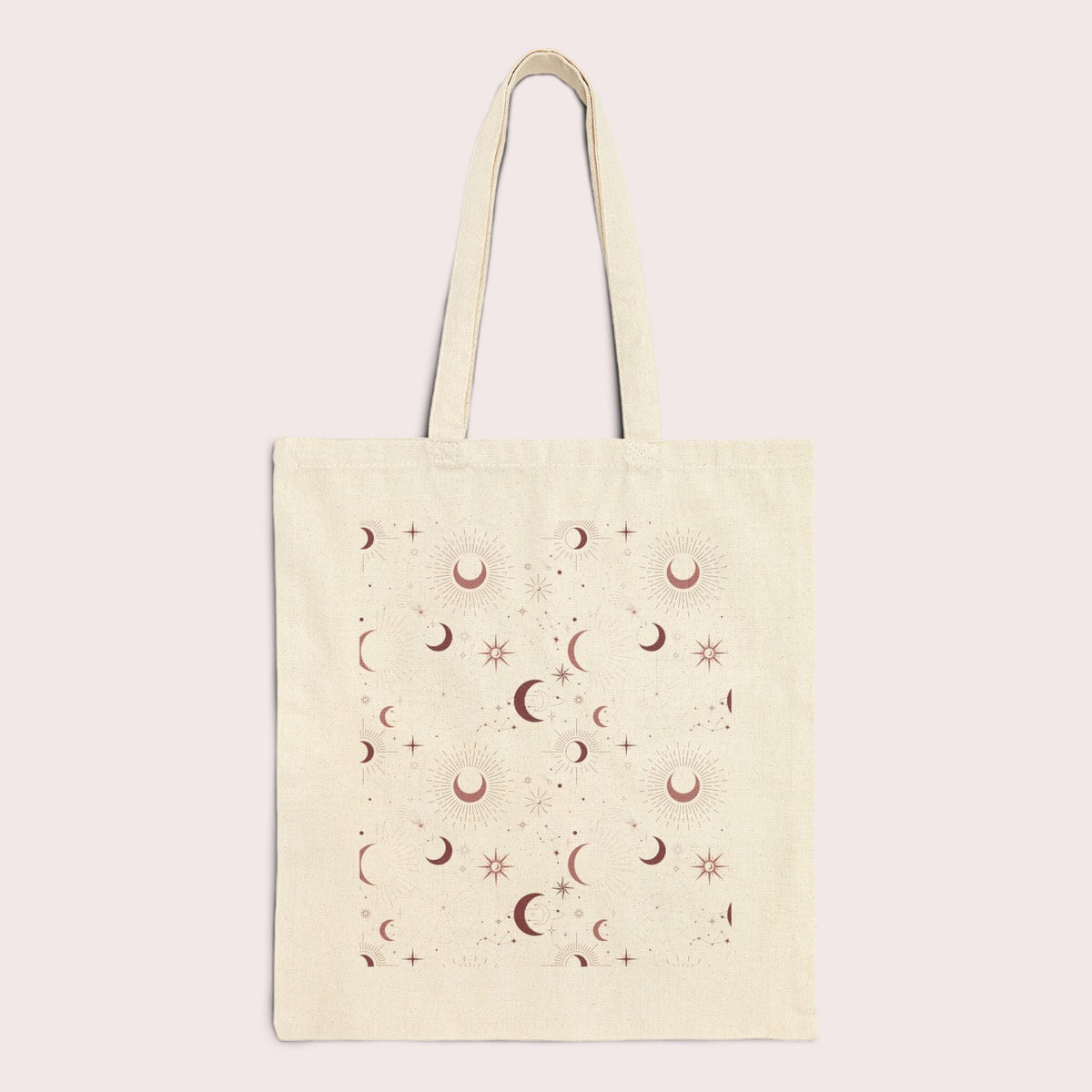 Celestial Whispers Cream Tote Bag