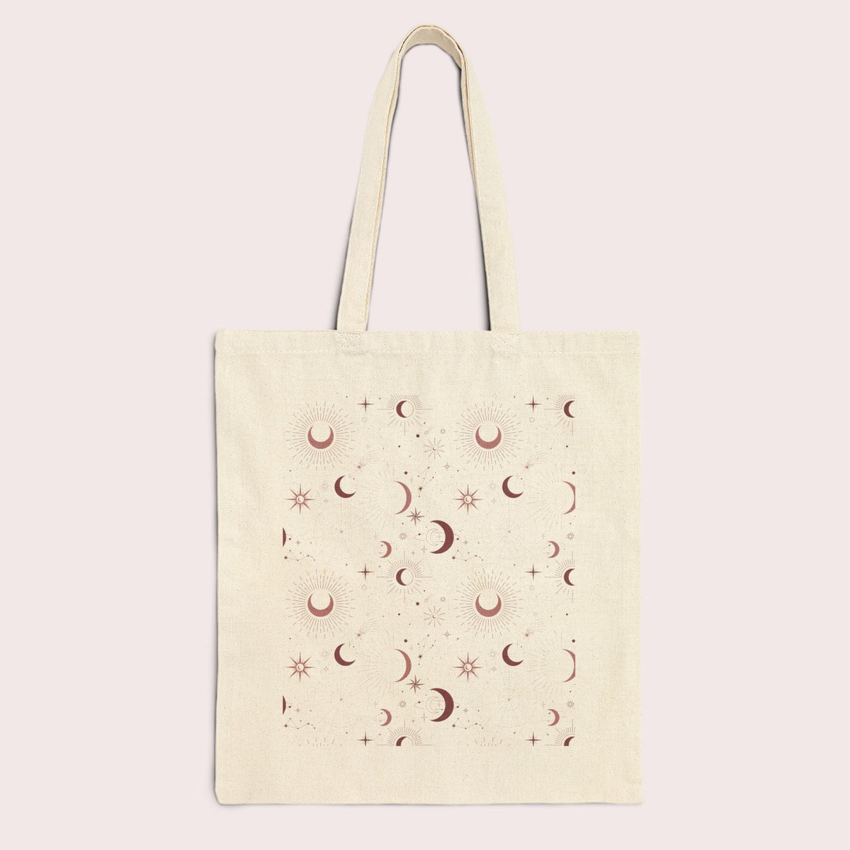 Celestial Whispers Cream Tote Bag