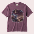 Moonlit Wolf T-Shirt | Minimal Tee