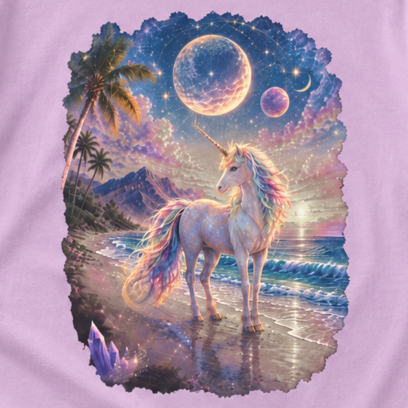 Celestial Unicorn T-Shirt | Minimal Tee