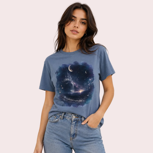 Celestial Shores T-Shirt | Minimal Tee