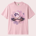 Pink Moon Reflections T-Shirt | Minimal Tee