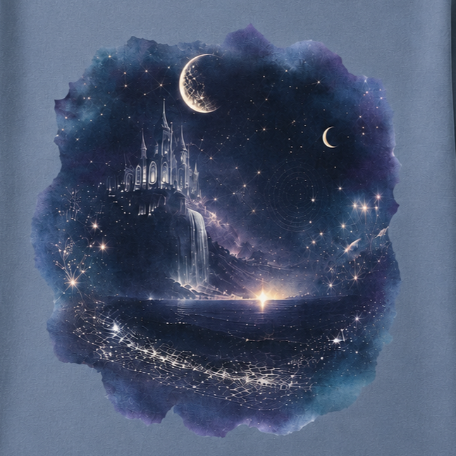 Celestial Shores T-Shirt | Minimal Tee